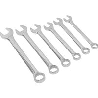 Sealey 6 Piece Super Jumbo Combination Spanner Set Metric