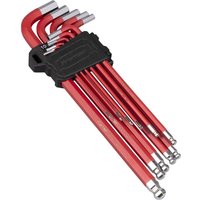 Sealey 11 Piece Anti Slip Extra Long Ball End Hexagon Key Set Metric