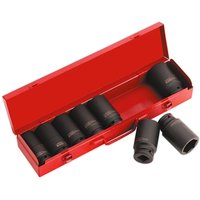 Sealey 9 Piece 3/4" Drive Deep Hexagon Impact Socket Set