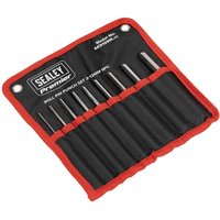 Sealey 9 Piece Roll Pin Punch Set Metric