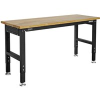 Sealey Superline Pro Adjustable Wooden Worktop Workbench