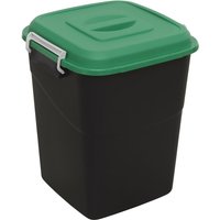 Sealey Polypropylene Refuse/Storage Bin 50l Green