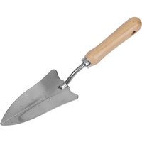 Sealey Premier Stainless Steel Slim Head Garden Hand Trowel
