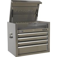 Sealey Premier 4 Drawer Stainless Steel Tool Chest