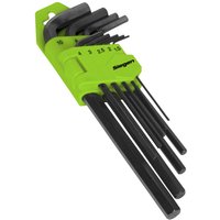 Siegen 9 Piece Long Hex Key Set Metric