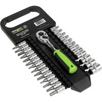 Siegen 27 Piece 1/4" Drive Socket and Bit Set 1/4"