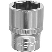 Siegen 3/8" Drive Hexagon WallDrive Socket Metric