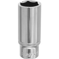 Siegen 3/8" Drive Deep Hexagon WallDrive Socket Metric 3/8" 19mm