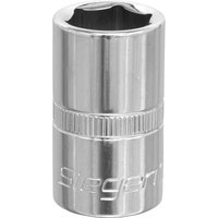 Siegen 1/2" Drive Hexagon WallDrive Socket Metric 1/2" 15mm