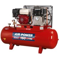Sealey SA1565 Petrol Air Compressor 150 Litre
