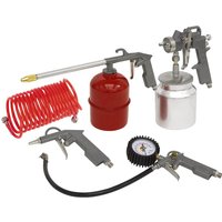 Sealey SA33/S 5 Piece Air Tool and Accessory Kit