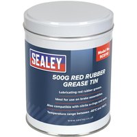 Sealey SCS110 Red Rubber Grease Tin