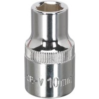 Sealey 1/2" Drive Hexagon WallDrive Socket Metric