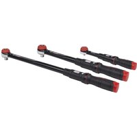 Sealey Premier Black 3 Piece Combination Drive Micrometer Torque Wrench Set