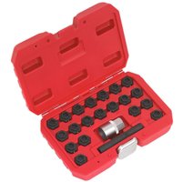 Sealey 22 Piece Locking Wheel Nut Key Set for BMW