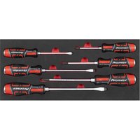 Sealey Premier 6 Piece Hammer Thru Screwdriver Set in Module Tray