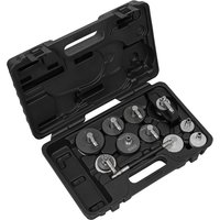 Sealey 10 Piece Brake and Clutch Pressure Bleeder Cap Set