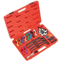 Sealey 27 Piece Fuel and Air Conditioning Disconnection Set
