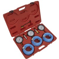 Sealey 3 Piece HGV / LGV Air Brake Test Pressure Gauge Set