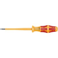 Wera 1060I Kraftform VDE Insulated Slotted Screwdriver