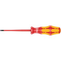 Wera Kraftform Plus 160IS VDE Insulated Slimline Slotted Screwdriver