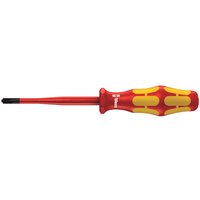 Wera Kraftform Plus 165ISS VDE Insulated Pozi Slot Screwdriver