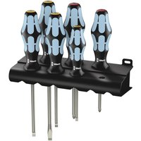 Wera 6 Piece Kraftform Stainless Steel Screwdriver Set