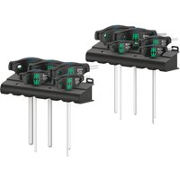 Wera 10 Piece Holding Function T Handle Hex Key Set Imperial
