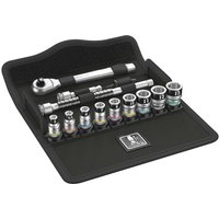 Wera Zyklop 13 Piece 1/4" Drive Slim Ratchet Socket Set