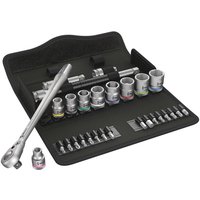 Wera 8100 SB8 Zyklop 29 Piece 3/8" Drive Socket and Bit Set