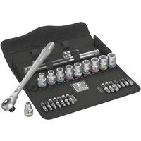 Wera 8100 SC7 Zyklop 28 Piece 1/2" Drive Socket and Bit Set