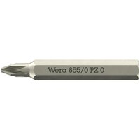 Wera 855/0 4mm Hex Drive Micro Pozi Screwdriver Bits