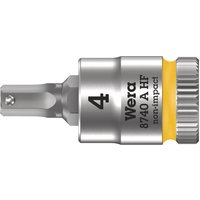 Wera 8740 A HF Zyklop 1/4" Drive Hexagon Socket Bit Metric