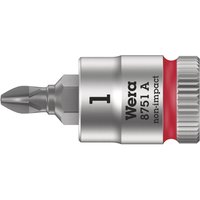 Wera 8751 A Zyklop 1/4" Drive Phillips Socket Bit