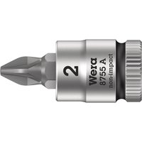 Wera 8755 A Zyklop 1/4" Drive Pozi Socket Bit