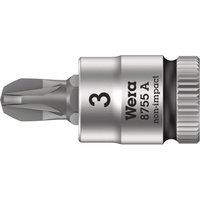 Wera 8755 A Zyklop 1/4" Drive Pozi Socket Bit