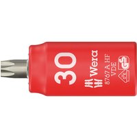 Wera 8767 A HF Zyklop VDE Insulated 1/4" Drive Torx Bit Socket