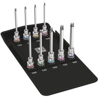 Wera 9 Piece 8767C 1/2 Drive Torx HF Zyklop Socket Set