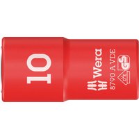 Wera 8790 A Zyklop VDE Insulated 1/4" Drive Hexagon Socket