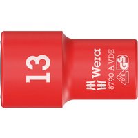 Wera 8790 A Zyklop VDE Insulated 1/4" Drive Hexagon Socket