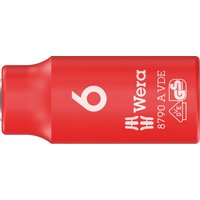 Wera 8790 A Zyklop VDE Insulated 1/4" Drive Hexagon Socket