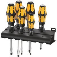 Wera 6 Piece Kraftfoktor Screwdriver Set