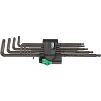 Wera 9 Piece Torx Key Set Long