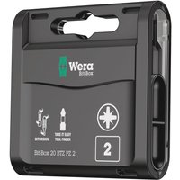 Wera Bit-Box Bi-Torsion Pozi Screwdriver Bits