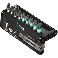 Wera 9 Piece Impaktor Diamond Pozi and Torx Screwdriver Bit Set