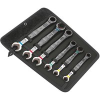 Wera 6 Piece Joker 6000/6002 Ratchet Combination Spanner Set Metric