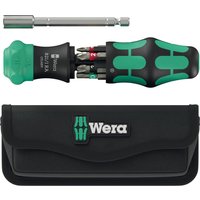Wera Kraftform Kompakt 6 Piece 28 RA Ratchet Screwdriver Set and Pouch