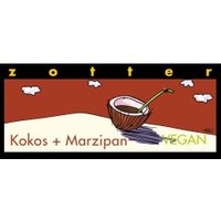 Bitterschokolade mit Kokosnougat & Marzipan, handgeschöpft Süßigkeiten & Knabbern Zotter-Schokolade