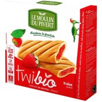 Mürbteigkekse Twibio mit Erdbeercreme Süßigkeiten & Knabbern Kekse & Gebäck