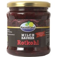 Rotkohl im Glas, milchsauer fermentiert Obst, Gemüse & Eier Fermentierte Gemüsekonserven